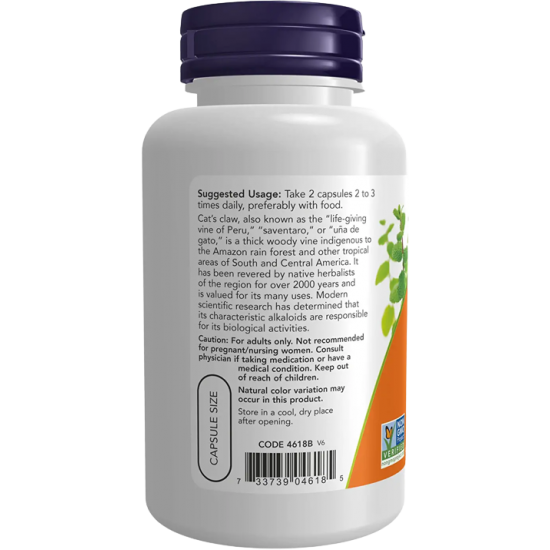 Cat's Claw 500 mg (100 Veg Capsules) P27149